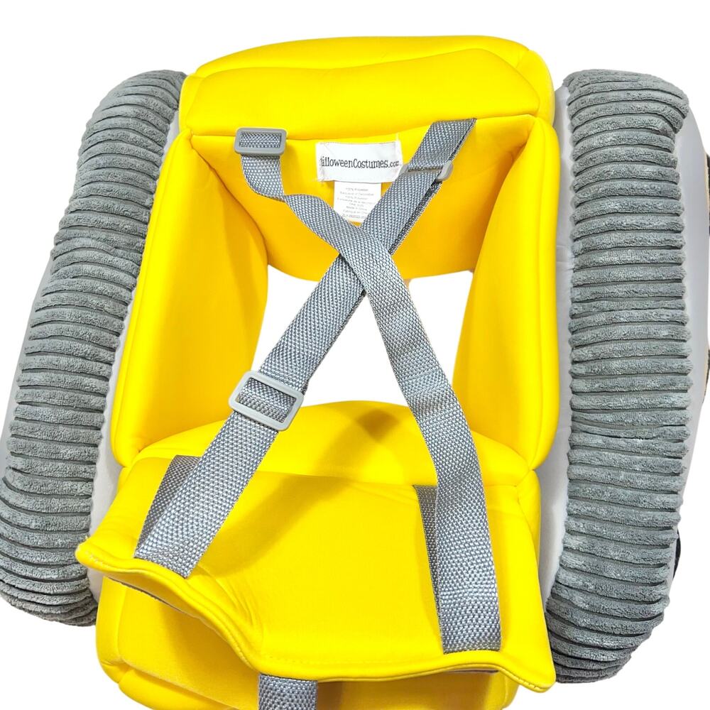 Construction Worker Excavator Plush Costume Digger Bulldozer Toddler 3-5 Used - Picture 9 of 15